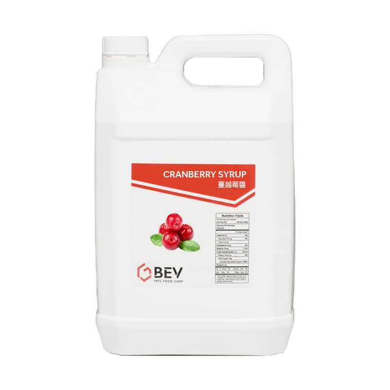 Syrup-Cranberry Pulp