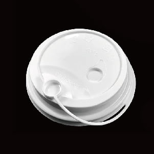 PACKAGING-90mm PP Lid/Attached Stopper (White) PACKAGING-90mm PP Lid/Attached Stopper (White)
